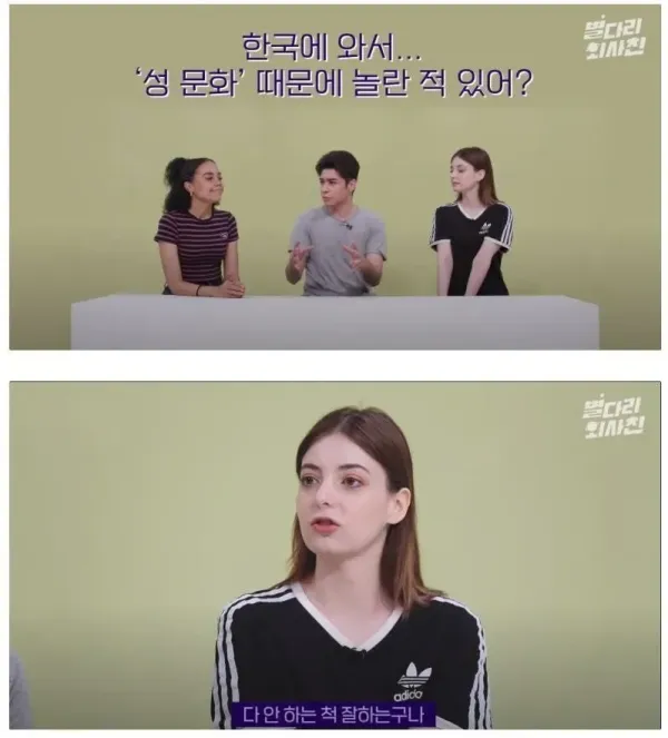외국인이 놀란 한국 성문화