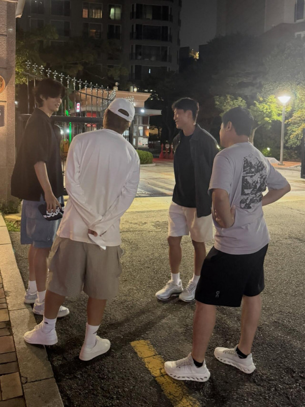 기성용 이청용과 만난 이강인