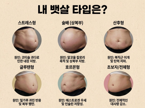 내 뱃살 타입은