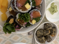 연어김밥 맛있다