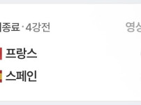 이번대회 스페인 지리는점  7경기 1실점..
