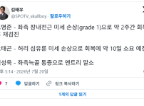 SSG 랜더스 메디컬 리포트