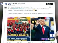 FIFA 월드컵 우승 공식사진에서 트럼프 삭제 ㅋㅋㅋㅋ